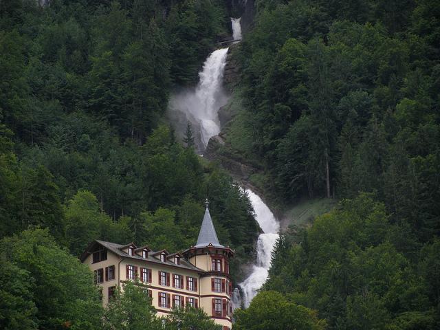 Ferienwohnung Chalet Herenhuet Brienz  Exterior foto